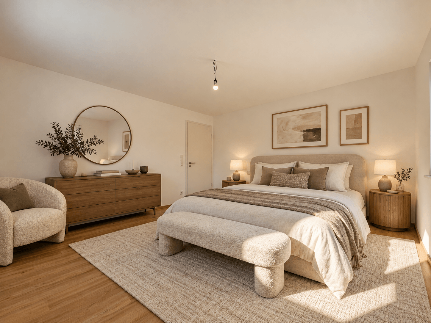 Schlafzimmer - KI generiert