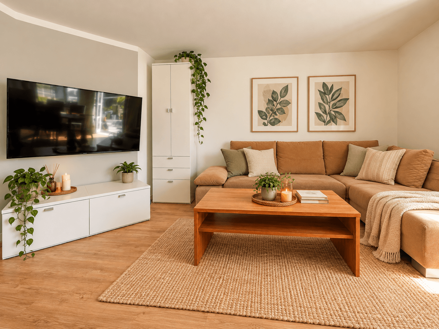 Wohn- und Esszimmer - KI generiert